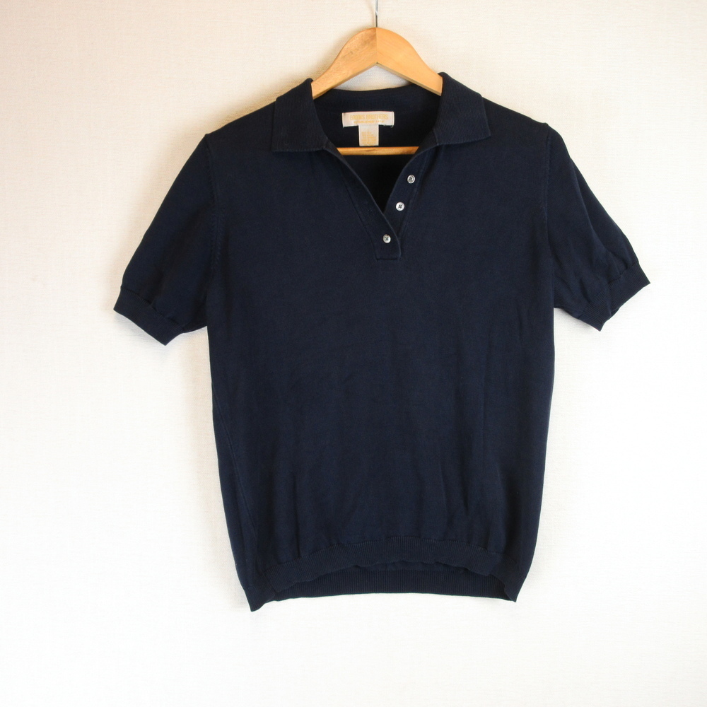 Brooks Brothers Polo Sweater Size L Collar Short Sleeve